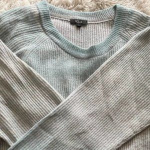 Sweater: multicolor// light// ribbed RAILS sweater